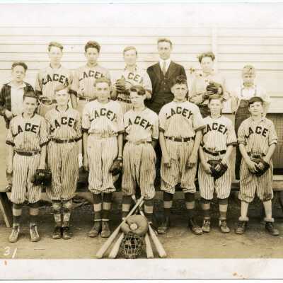 Lacey School Baseball Team, 1930