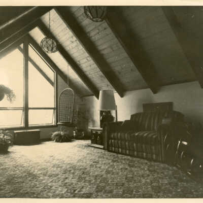 Interior of a loft