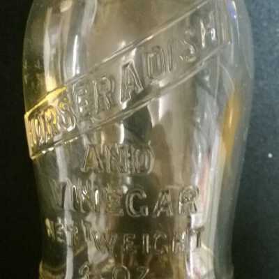 Horseradish and Vinegar Jar: Copyright: Lacey Museum; Origformat: Artifact