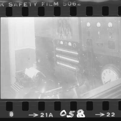 Interior of the KGY Radio Station studio, Olympia