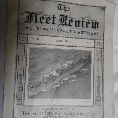 The Fleet Review, April 1919