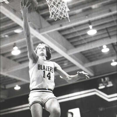 Blazers vs. Shelton Basketball, 1980: Frame 9a