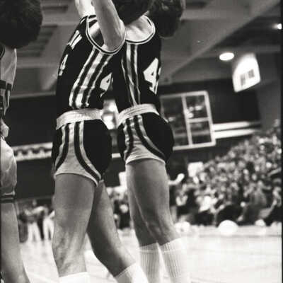 Blazers vs. Shelton Basketball, 1980: Frame 12a