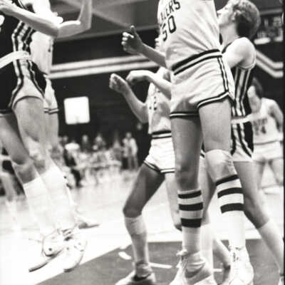 Blazers vs. Shelton Basketball, 1980: Frame 13a