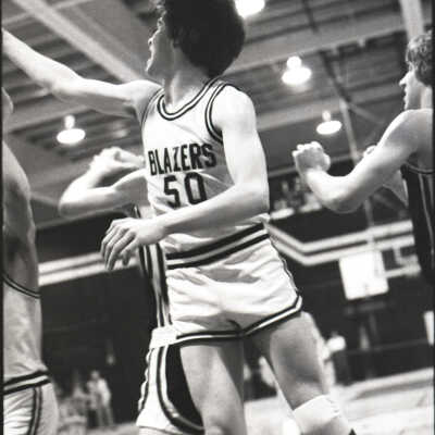Blazers vs. Shelton Basketball, 1980: Frame 14a