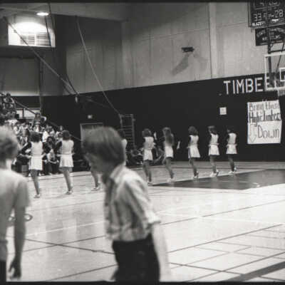 Blazers vs. Shelton Basketball, 1980: Frame 15b