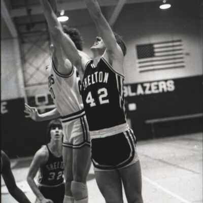 Blazers vs. Shelton Basketball, 1980: Frame 19b