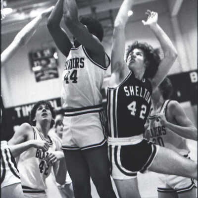 Blazers vs. Shelton Basketball, 1980: Frame 20b
