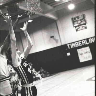 Blazers vs. Shelton Basketball, 1980: Frame 30b