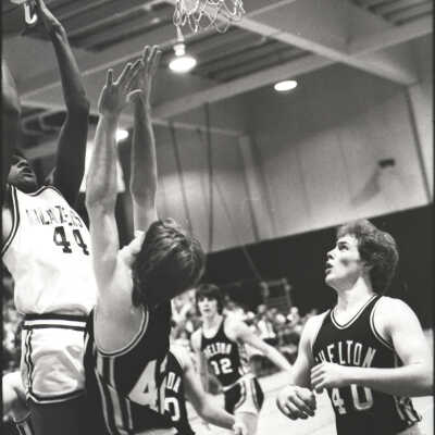 Blazers vs. Shelton Basketball, 1980: Frame 34b