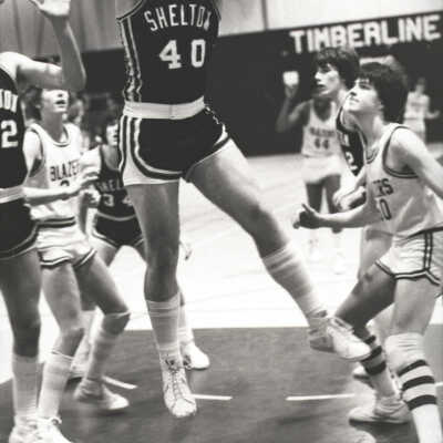 Blazers vs. Shelton Basketball, 1980: Frame 35b