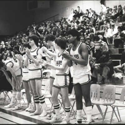 Blazers vs. Shelton Basketball, 1980: Frame 37b