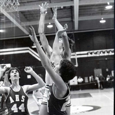 Blazers vs. Rams Basketball, 1980