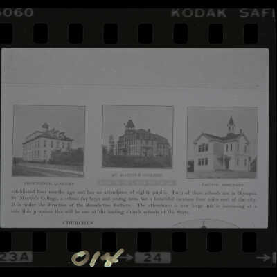 Two Olympia Schools and One Lacey School: Origsize: 1.75 x 1.25; Origformat: Negative; Resolution: 1200; Negno: 014