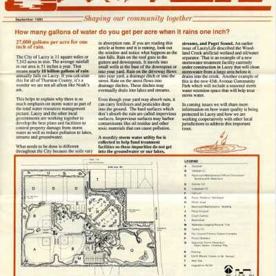 Page 1 Lacey Life September1990: Copyright: City of Lacey; Origformat: Document; Resolution: 300 dpi