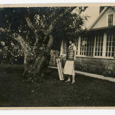 Golfer Mildred Kearney