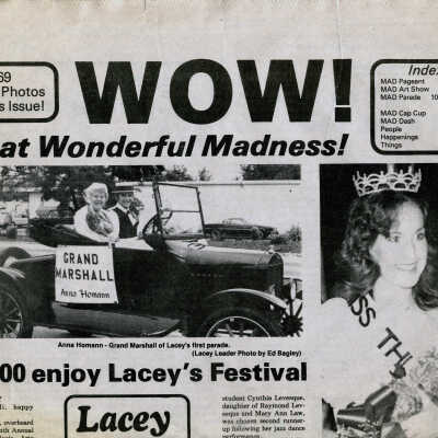 Lacey Leader Front Page August 22, 1979