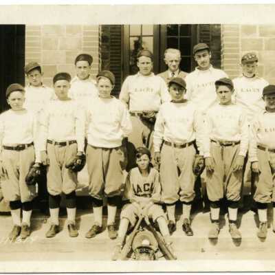 Lacey School Baseball 1932-1933: Origformat: Photographic; Resolution: 800 dpi