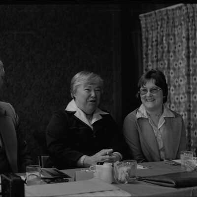Johnny Lewis, Gov. Ray & Karen Fraser F13: Origformat: Negative; Resolution: 3200 dpi; Negno: U176N