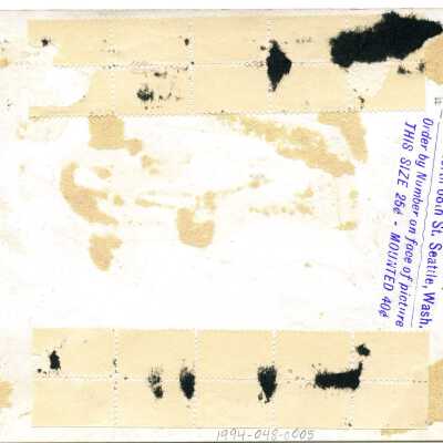 Reverse of 1994-048-0005: Origformat: Photographic; Resolution: 300