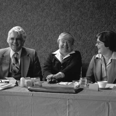 Johnny Lewis, Gov. Ray and Karen Fraser F16: Origformat: Negative; Resolution: 3200 dpi; Negno: U176N