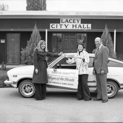 Citizen of the Month Bernice Main, 1975