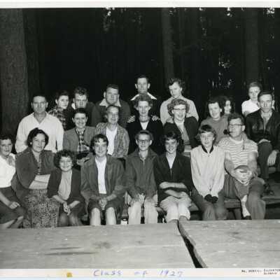 Lacey School Class of 1927 Reunion: Origformat: Photographic; Resolution: 600 dpi