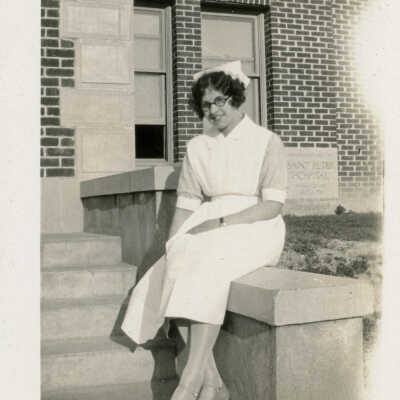 Nurse Marguerite Herman, St. Peter Hospital, c. 1929