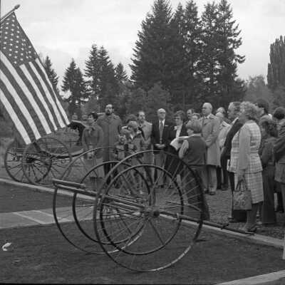 Lacey Museum Ribbon Cutting, Unknown Date