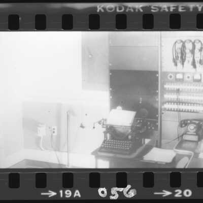 Interior of the KGY Radio Station studio, Olympia