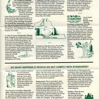 Nov 1991 Lacey Life Newsletter, p. 3: Copyright: City of Lacey; Origformat: Document; Resolution: 300 dpi