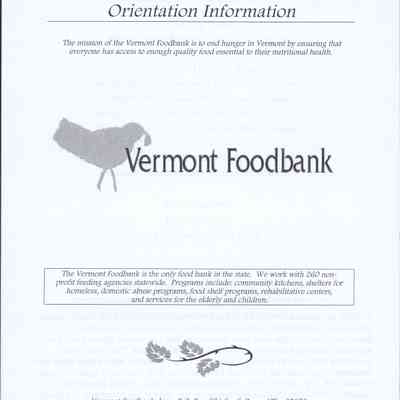Orientation packet