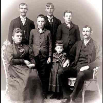 PAGE, Reed and Mary Lucinda (Mead) family