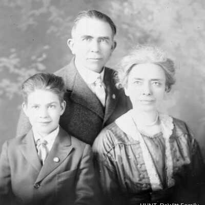 HUNT, DeWitt Family