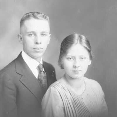 Luman & Gladys (Dunham) HALL MB-F 11B