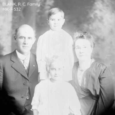 BLANK, R. C. Family