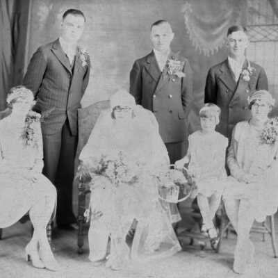 UNIDENTIFIED WEDDING PARTY