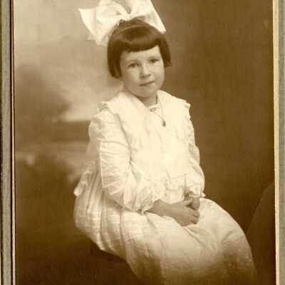 Unidentified girl