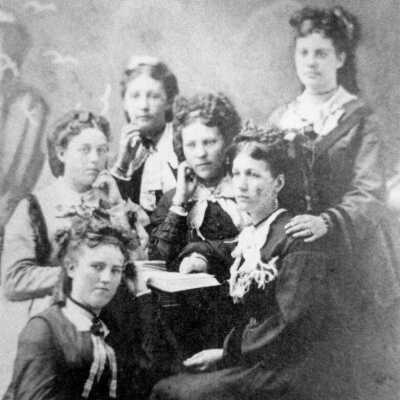 Pike Tea Party Girls 40 Years Earlier