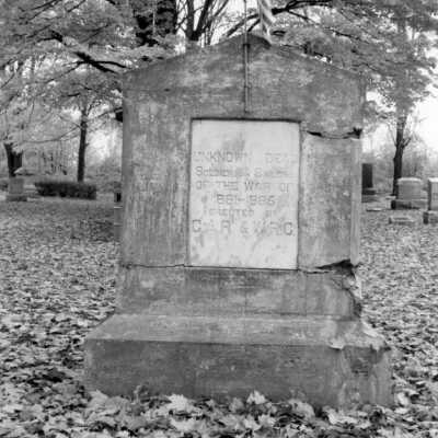 DeWitt Cemetery Civil War Unknown Soldier