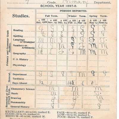 Report Card