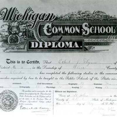 Michigan Common School Diploma