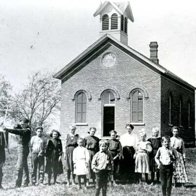 Little Brick School, Duplain Township