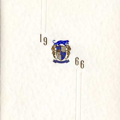 1966 Graduation Invitation