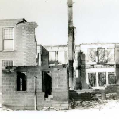 Maple Rapids School Fire