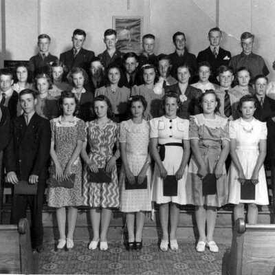 8th Grade Rural School Graduation