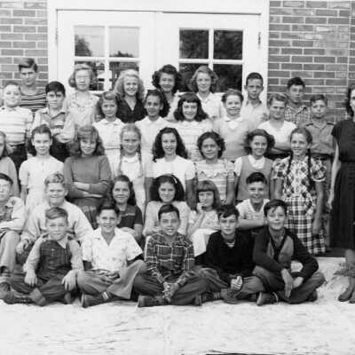DeWitt School - Loretta Sharp class c1947
