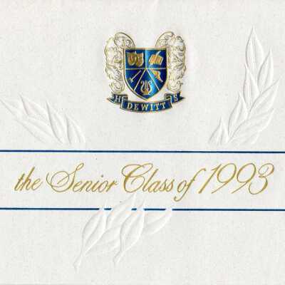 1993 Graduation Invitation