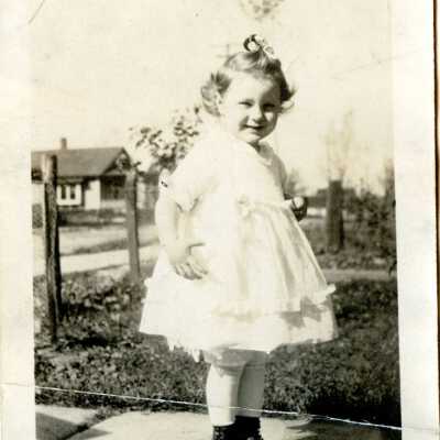 Unidentified girl