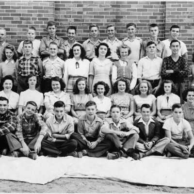 DeWitt School 9th grade c1947